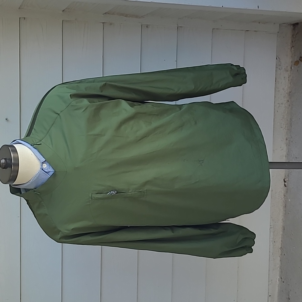 OAKLEY Software Green Sz‎ Large Mens Windbreaker Pullover Jacket Vintage RARE